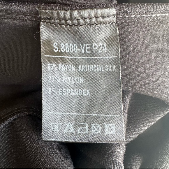 Isabel De Pedro Black White Stitch Dress NWT Size 6 - Picture 9 of 15